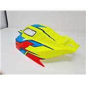 UK-Vision body paint (Yellow/Orange/Fluorescent blue) 1/8 buggy for S35-3E/-4E Sworkz and MBX8-Eco