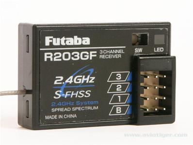 UK-Receiver R203GF 2.4ghz FUTABA