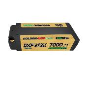 UK-Lipo Batterie 2S 7.6V MIDDLE 7000mAh 150C Gold-NGP 5mm avec cordon DEAN DXF-POWER