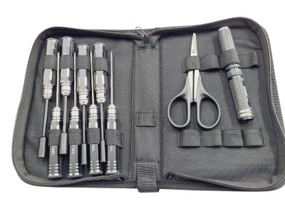 UK-10-piece tool kit (handle colors may vary: black/red/blue)  WS-LINE