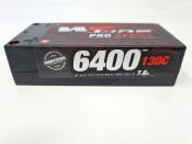 UK-Accu Lipo shorty 6400 130c 7.6v HV (Pk 5mm) WS-LINE