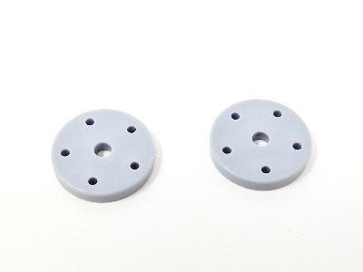 UK-1/8 BBS Precision Plastic Shock Piston(1.3 x 5Holes) (2) SWORKZ