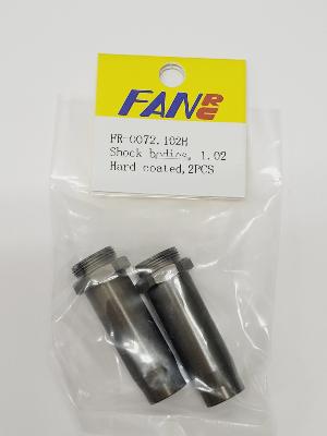 UK-Shock bodies, 1.02" strock Hard coated 2pcs FAN RC