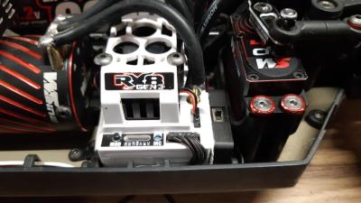 UK-Carbon switch support For ESC TEKIN LR PROD
