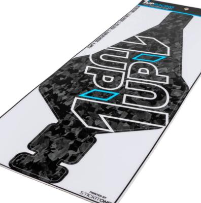 UK-Forged Carbon Look Chassis Skin - AE RC10 ‘89 Masami Edition 1UP-RACING 