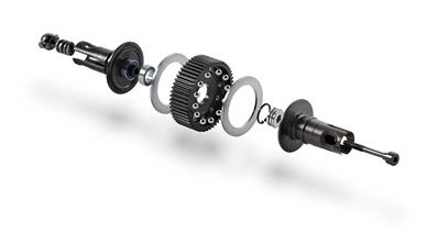 UK-Ball Adjust. Diff for 2.5mm Pin - Set - HUDY Spring X-RAY