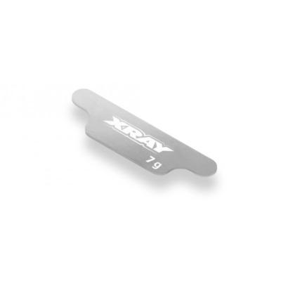 UK-Stainless Steel Weight 7g - Middle X-RAY