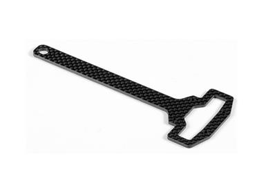 UK-Graphite Front Upper Deck 2.0mm - 2WD X-RAY