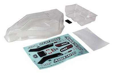 UK-RB10 RTR Body and Wing, clear TEAM-ASSOCIATED