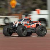 UK-1/10 GRANITE MEGA 665 4X4 RTR Brushed Monster Truck, Orange ARRMA