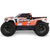 UK-1/10 GRANITE MEGA 665 4X4 RTR Brushed Monster Truck, Orange ARRMA