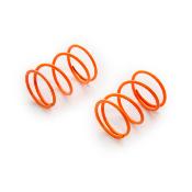 UK-HYPER EXTREME VTE2 1/7 SHOCK SPRING HARD/ORANGE (2) HOBAO RACING