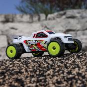UK-1/28 Micro-T 2S 2WD RTR Race Buggy (Battery & Charger Included), White LOSI