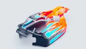UK-Body unpainted for N1 full trust (Electro & Nitro) LMR
