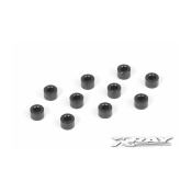 UK-Alu shim 3x6x4.0mm black (10) X-RAY
