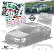 UK-1/10 Nissan Primera JTCC CASTROL (UNPAINTED) TEAM-C
