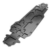 UK-Chassis (black anodized, lightened, EB/SCT/SL) TEKNO-RC