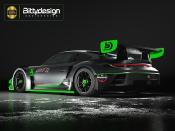 UK-P-GT3R 1/10 GT 190mm body Clear BITTYDESIGN