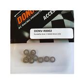 UK-Steel Washer 2.6x6x0.6mm (10) DONUTS RACING