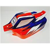 UK-Painted body ST-4 Falcon blue/orange/white for S35-4E SWORKZ