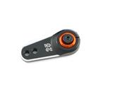 UK-25T BLACK ALUMINIUM SERVO HORN 30MM (SAVOX/FUTABA) FASTRAX