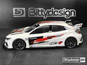 UK-HC-F 1/10 FWD body BITTYDESIGN