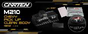 UK-Body 1/10e Pick Up US for M-Chassis (empt. 210mm) Clear CARTEN