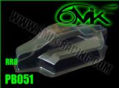 UK-Body lexan for Radiosistemi RR8 (unpainted) 6-MIK