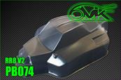 UK-Body lexan for Radiosistemi RR8 V2 (unpainted) 6-MIK