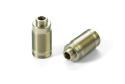 UK-Alu front shock body zero rebound (2) X-RAY