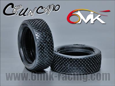 UK-Tires "Crunch" Front 4x4 SILVER alone (2) 6-MIK