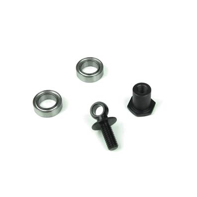 UK-Throttle pivot ball assembly (CNC, NB48, NT48) TEKNO-RC