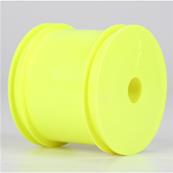 UK-1/10 Front/Rear Stadium Truck 2.2 Wheels, 12mm Hex, Yellow (2): 22T LOSI