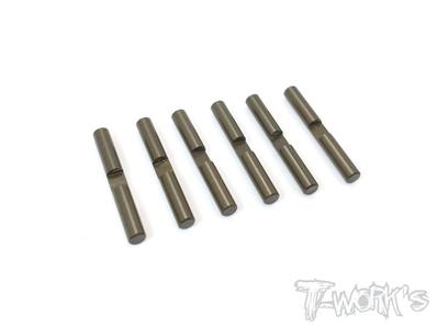UK-Hard Coated 7075-T6 Alum. Diff Cross Pin ( For Mugen MBX8/Mugen MBX8R/Associated/Sworkz ) T-WORK'S