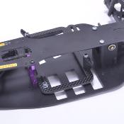UK-C/F Transverse LiPo Mount Set - CAT 2000 SCHUMACHER