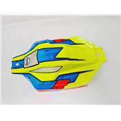 UK-Vision body paint (Yellow/Orange/Fluorescent blue) 1/8 buggy for S35-3E/-4E Sworkz and MBX8-Eco