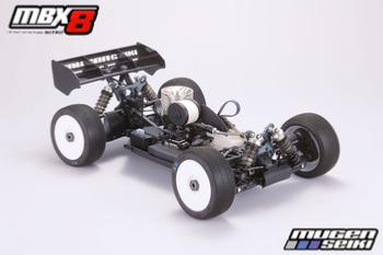 Spare parts and options 1/8th TT Mugen MBX-8 Nitro et Electro