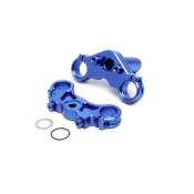 UK-Aluminum Triple Clamp Set, Blue: Promoto-MX LOSI