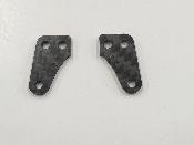 UK-Carbon Steering Arm +2  for Associated B84 LR-PROD