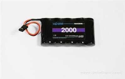 UK-PACK NIMH 6V 2000MAH FLAT AVIOTIGER