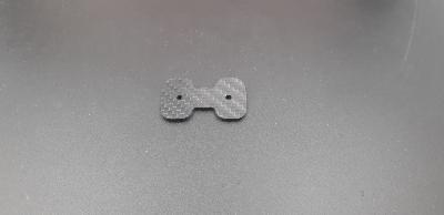 UK-Upper carbon fin reinforcement 2mm for Associated B6.4 Carpet WS-LINE