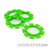 UK-Satellite Tire Rubber Bands neon green (4) J-CONCEPTS