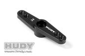 UK-Alu Throttle Servo Horn - KO, Sanwa - Offset 2-Hole M3 - 23T HUDY
