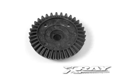 UK-Composite Diff. Bevel Gear 35T - Kevlar Graphite - V2 X-RAY