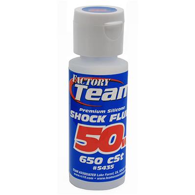 UK-HFT Silicone Shock Fluid, 50wt (640 CST), 2oz. TEAM-ASSOCIATED