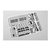 UK-XB8 Sticker for Body - White X-RAY