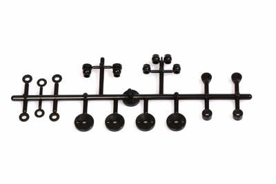 UK-Shock Piston, Pivot Ball and Shock Mounting Hardware (2pcs) PR RACING