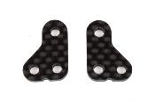 UK-RC10T6.2 Steering Arm, +1mm, carbon fiber TEAM-ASSOCIATED