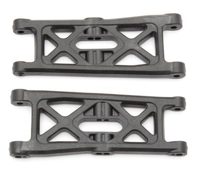 UK-Front Suspension Arms, flat, hard B5 TEAM-ASSOCIATED