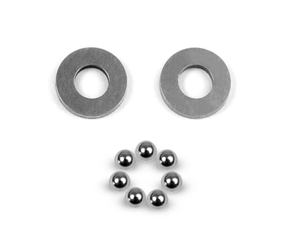 UK-Ball-Bearing Axial 2.5x5.4x0.8 X-RAY